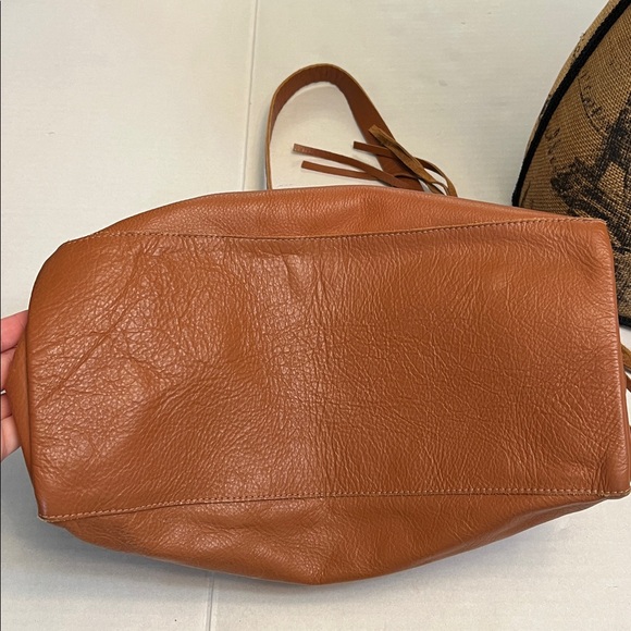 B-LOW THE BELT MIGUEL TOTE BAG BROWN LEATHER - Picture 8 of 16